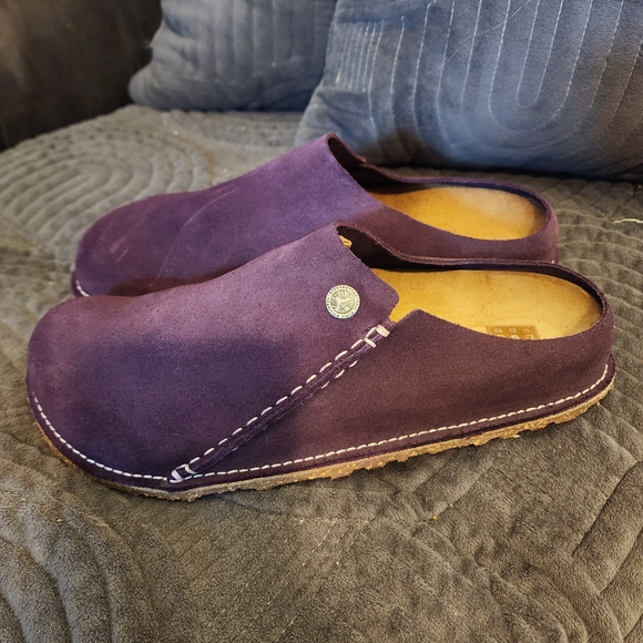 Birkenstock Zermatt Clog In Deep Berry - Picture 4 of 7